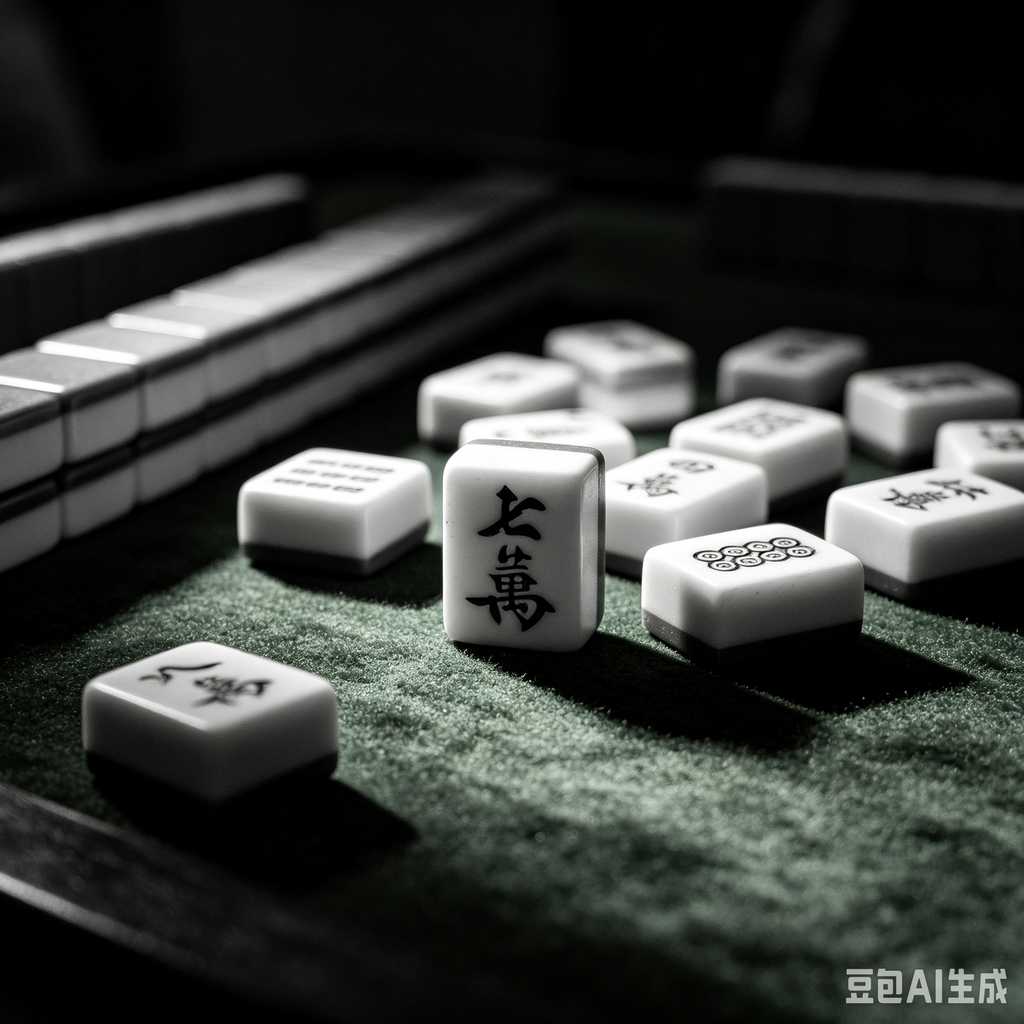 glossy mahjong tiles