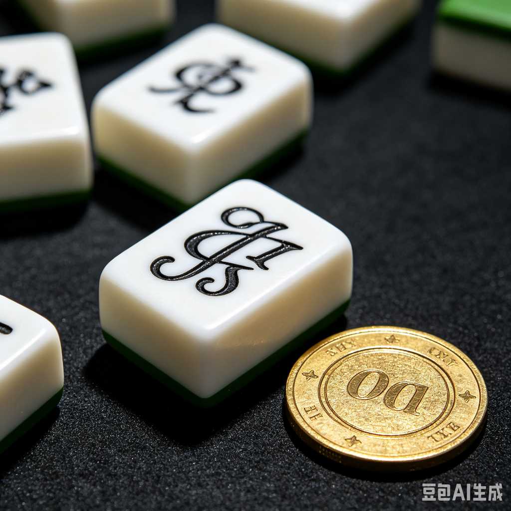 dual color mahjong tiles